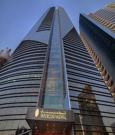 InterContinental Hotel (Silhouette Tower), West Bay, Doha, Qatar